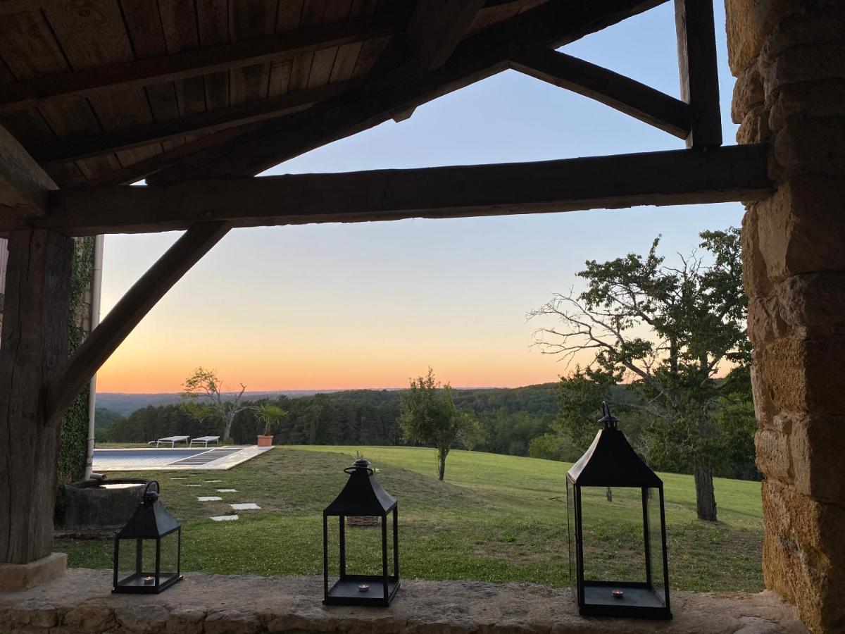 サン・シプリアン Domaine De Cazal - Gite 2 Pers Avec Piscine Au Coeur De 26 Hectares De Nature Preserveeヴィラ エクステリア 写真